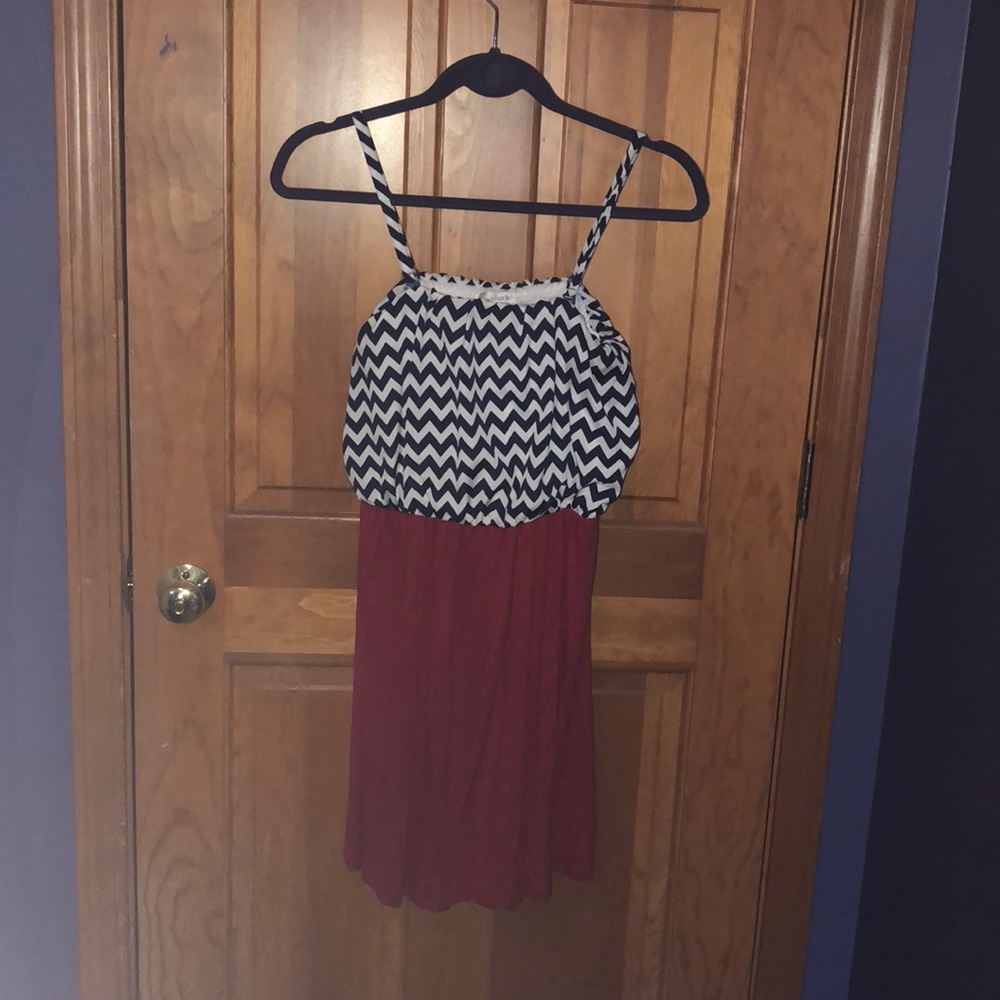 Red White and Blue swing dress
